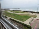 View of the Ocean with Crystal Pier and the Boardwalk from the Livingroom